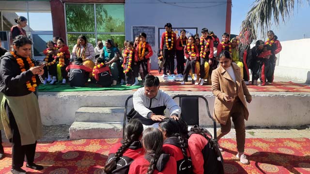 Kv Mathana Parents Worship Day Program celebrated with the holy inspiration of ...