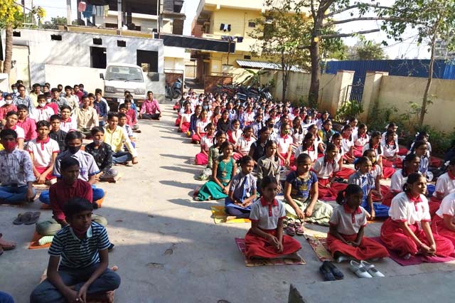 Balsanskar Program organized at Akshay Foundation School ...
