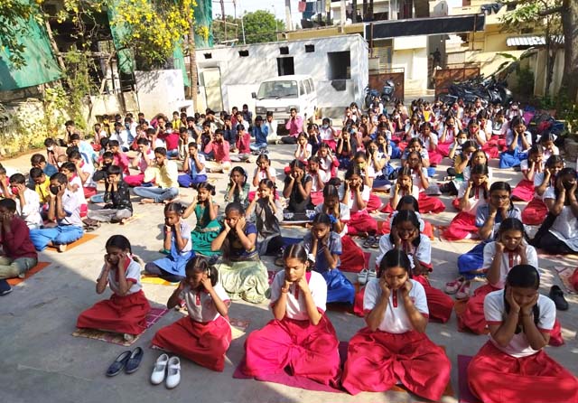 Balsanskar Program organized at Akshay Foundation School ...